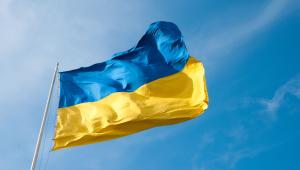 Ukraine-Flagge